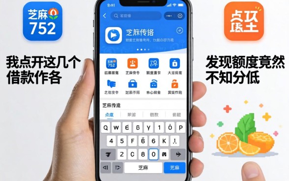 芝麻分752,我点开这几个借款软件,发现额度竟然不如分低的