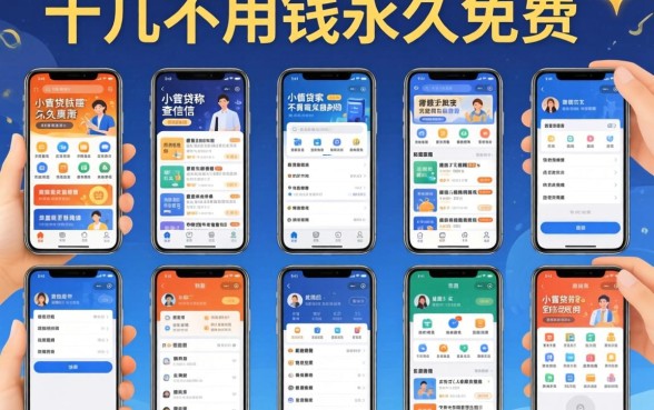 我试用了十几款声称不用钱永久免费的软件,发现小额贷款不查征信的app背后真相令人咋舌