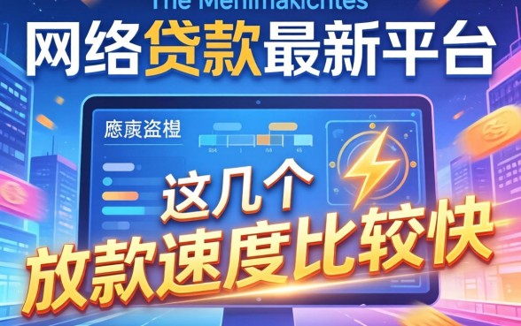 实测网络贷款最新平台：这几个放款速度比较快