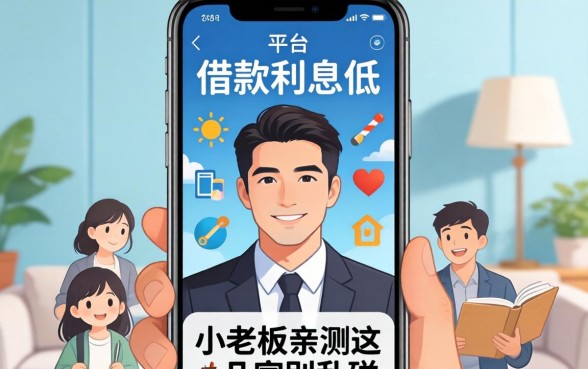 手机哪个平台借款利息低?小老板亲测这几家别乱碰