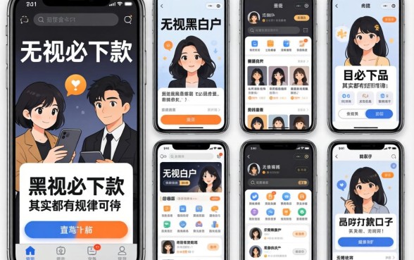 我试了十几个平台,发现那些宣称无视黑白户且必下款的口子其实都有规律可循