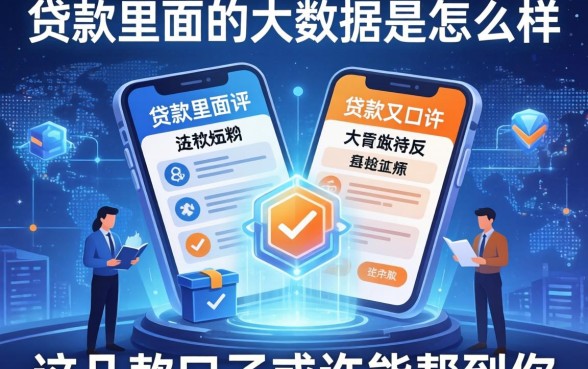 揭秘贷款里面的大数据是怎么样的,这几款口子或许能帮到你