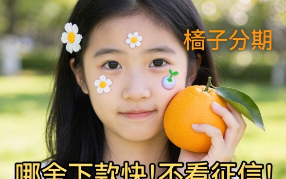 手头紧想找个类似桔子分期的口子,哪个下款快不看征信?