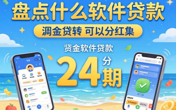 急需资金周转?盘点什么软件贷款可以分24期