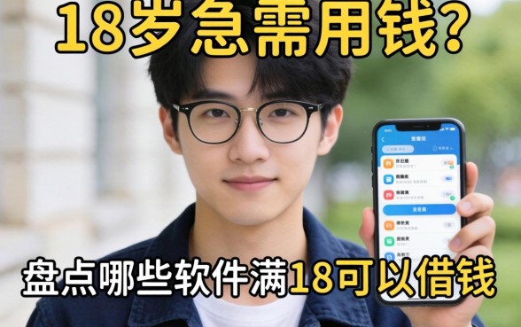 年满18岁急需用钱？盘点哪些软件满18可以借钱