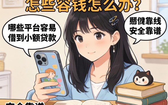 急需用钱怎么办?哪些平台容易借到小额贷款且安全靠谱?