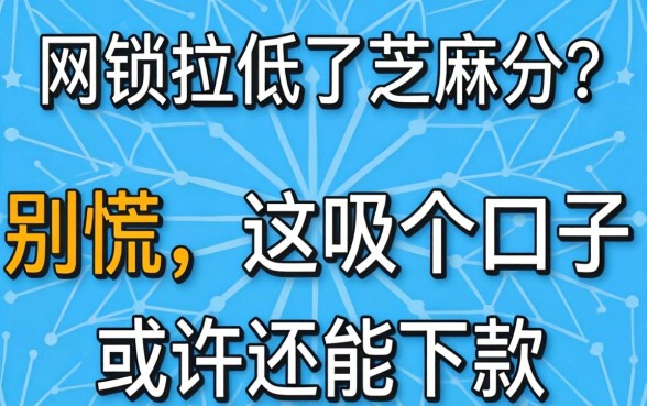网贷拉低了芝麻分？别慌，这几个口子或许还能下款