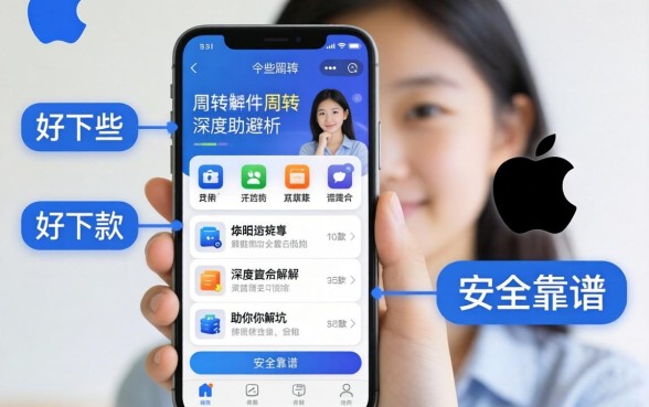苹果手机用户急需周转?哪些软件好下款且安全靠谱?深度解析助你避坑