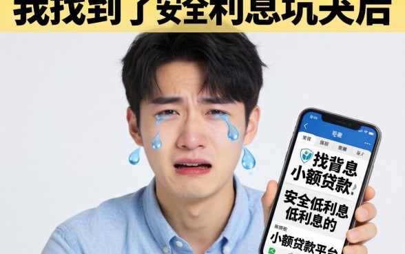 被高利息坑哭后,我找到了安全低利息的小额贷款平台