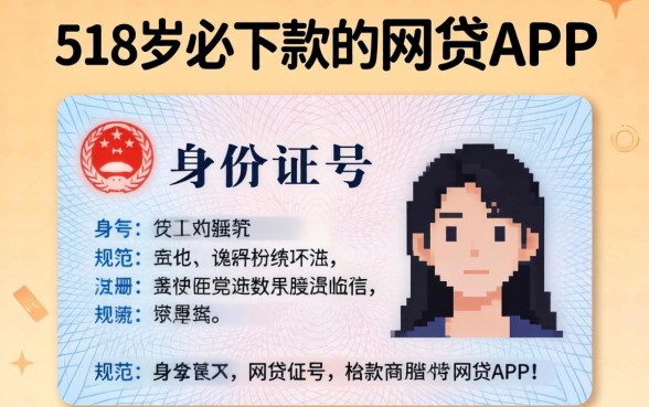现在用身份证号能贷款吗，规整5个18岁必下款的网贷app
