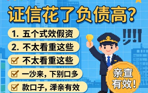 征信花了负债高?分享五个不太看重这些的下款口子,亲测有效!