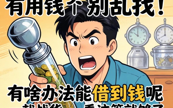 急用钱别乱找，有啥办法能借到钱呢看这篇就够了