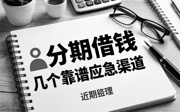 无视黑白分期借钱:近期整理的几个靠谱应急渠道