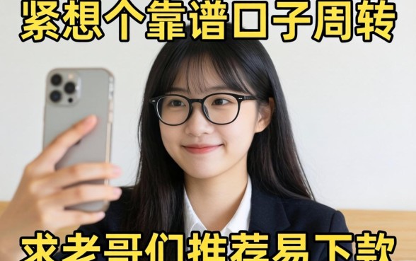 手头紧想找个靠谱口子周转,求老哥们推荐几个容易下款的平台!