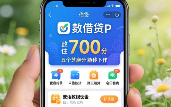 手机在线借钱m，细致阐述五个芝麻分700能秒下的app