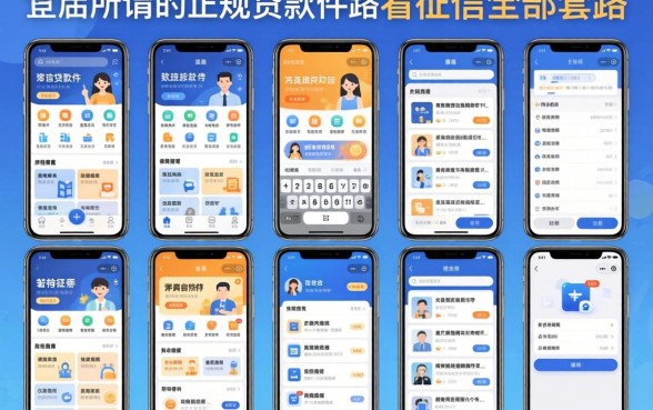 我试了十几个平台,发现所谓的正规贷款软件不看征信全是套路