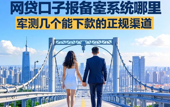 网贷口子报备系统在哪?实测几个能下款的正规渠道