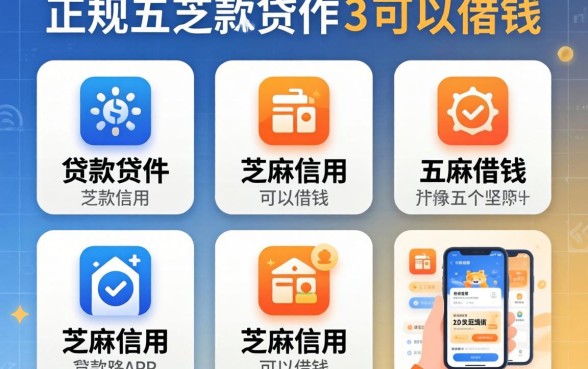 好用正规的贷款软件,概览五个芝麻信用可以借钱的app