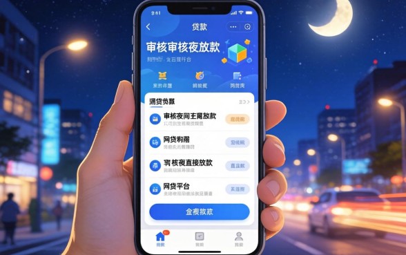 贷款软件哪个通过率高，细致阐述五个不审核夜间直接放款的网贷平台