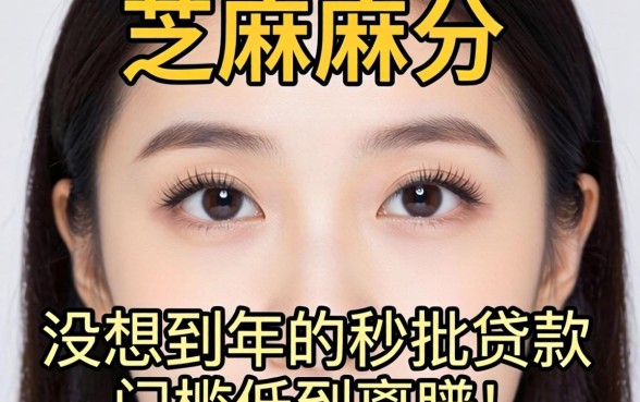 我看了眼芝麻分，没想到2026年的秒批贷款门槛低到离谱