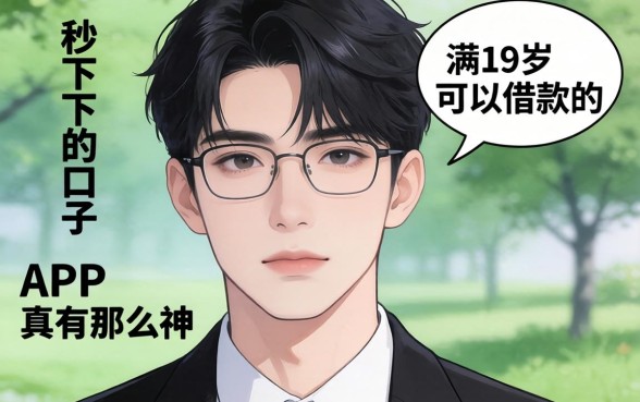 我试了那个2026秒下的口子,满19岁可以借款的app真有那么神吗