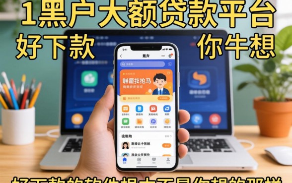 我翻了二十个黑户大额贷款平台,发现好下款的软件根本不是你想的那样