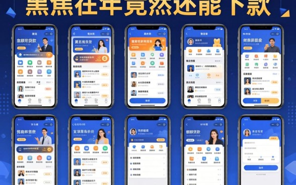 我试了十几款大额贷款软件，发现黑户在2026年竟然还能下款