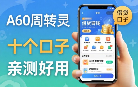 类似360周转灵app一样的借钱软件:这十个口子亲测好用