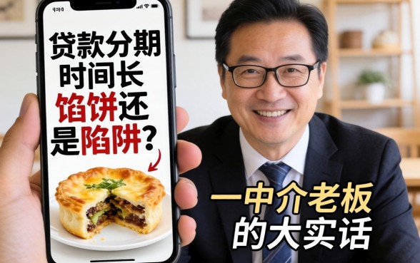手机贷款分期时间长，是馅饼还是陷阱？一个中介老板的大实话