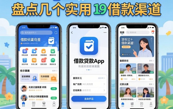 怎么开一个贷款app？盘点几个实用的借款渠道