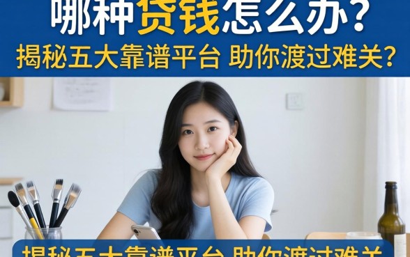 急需用钱怎么办？哪几种贷款容易下款？揭秘五大靠谱平台助你渡过难关