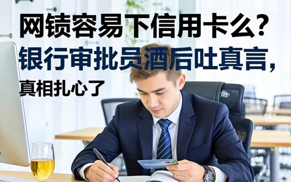 网贷容易下信用卡么？银行审批员酒后吐真言，真相扎心了