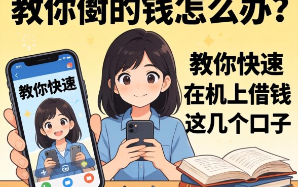 急需用钱怎么办？教你快速在手机上借钱这几个口子