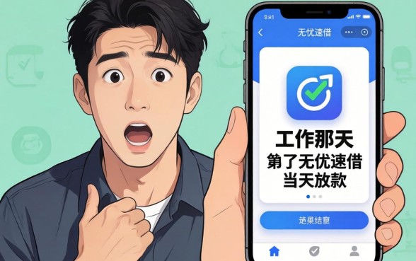 我没工作那天试了无忧速借当天放款的app，结果让我意外