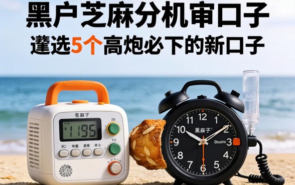 黑户芝麻分机审口子，遴选5个高炮必下的新口子
