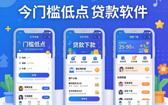 求门槛低点的贷款软件有哪些？整理几个容易下款的
