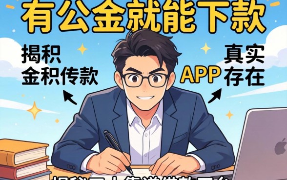 急需资金周转？有公积金就能下款的app真的存在吗？揭秘五大靠谱借款平台
