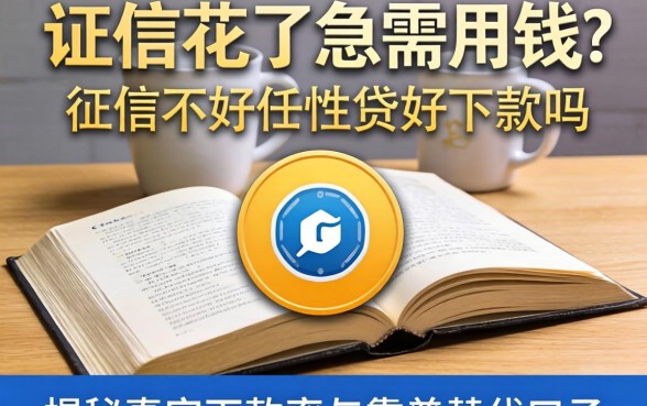 征信花了急需用钱？征信不好任性贷好下款吗？揭秘真实下款率与靠谱替代口子