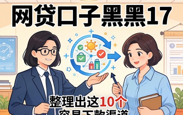 揭秘网贷口子黑户17：整理出这10个容易下款的渠道