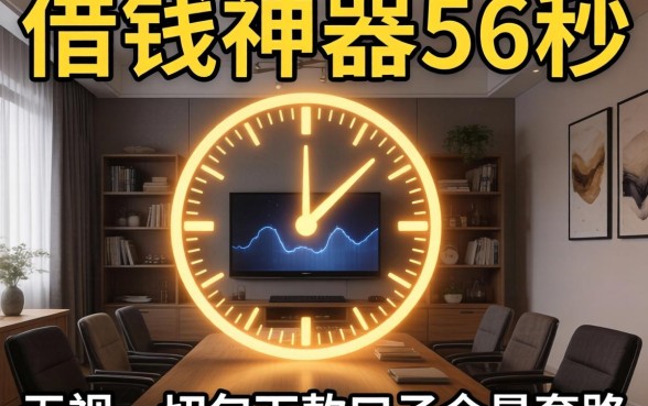 我试了所谓的借钱神器56秒，发现无视一切包下款口子全是套路