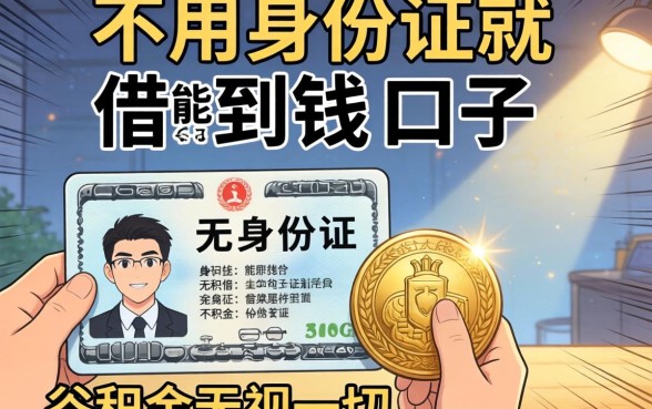 我试了那个不用身份证就能借到钱的口子，结果发现公积金无视一切的真相