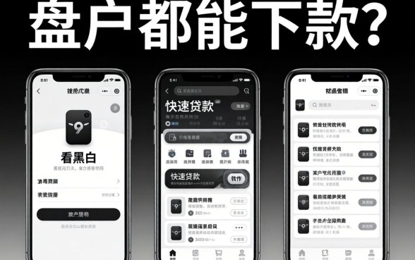 无视黑白户都能下款?盘点几个不看黑白的快速贷款软件