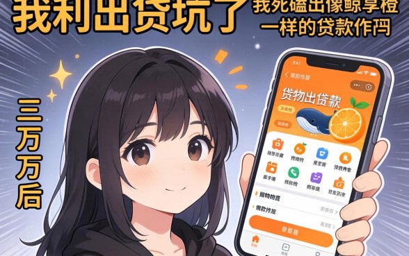 被高利贷坑了三万后，我死磕出像鲸享橙一样的贷款软件