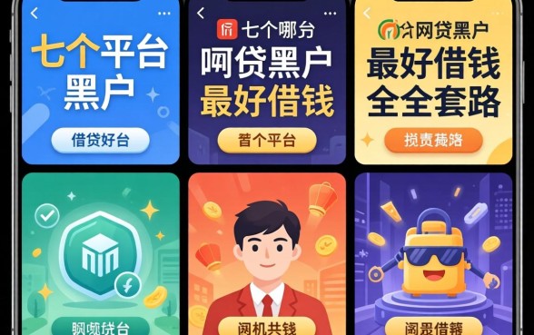 我试了七个平台，发现哪个网贷黑户最好借钱全是套路