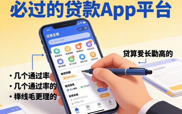 盘点近期必过的贷款app平台有哪些，整理了几个通过率高的
