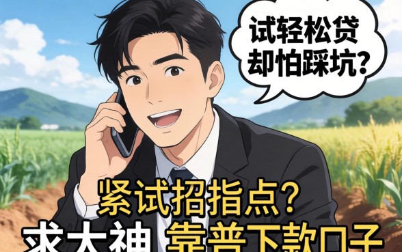 手头紧想试轻松贷却怕踩坑？求大神指点靠谱下款口子！