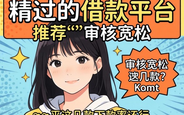 比较容易过的借款平台推荐：审核宽松，这几款下款率还行