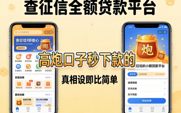 我试了几个不查征信的小额贷款平台，发现高炮口子秒下款的真相没那么简单