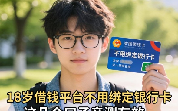 揭秘18岁借钱平台不用绑定银行卡，这几个口子亲测有效