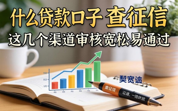 揭秘什么贷款口子不查征信，这几个渠道审核宽松易通过